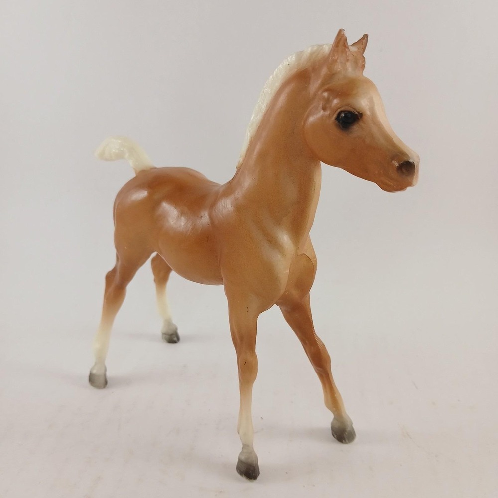 Vintage Breyer Horse #6 Charity Matte DARK Palomino Family Arabian Foal 1970s - Picture 4 of 11